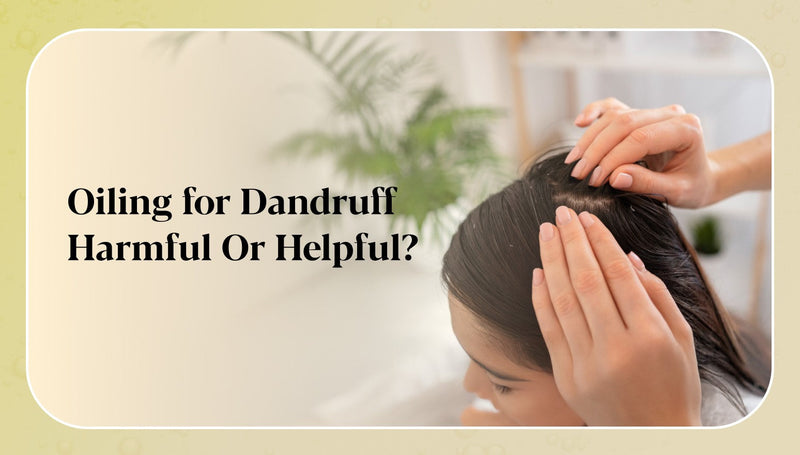 Dandruff Is Not Dry Scalp - And Why Applying Oil Makes It Worse