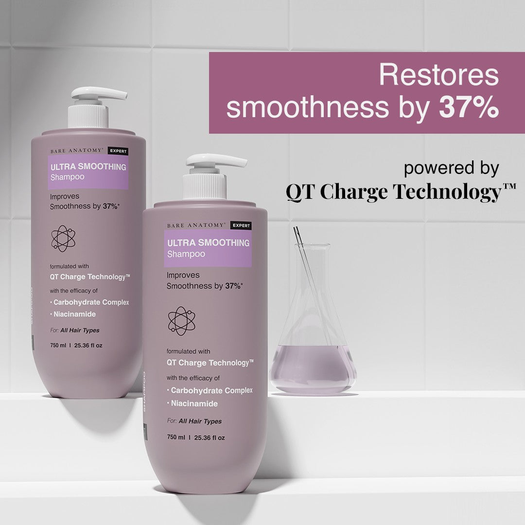Ultra Smoothing Shampoo With Niacinamide & Aloe Vera Extract - 750 ml