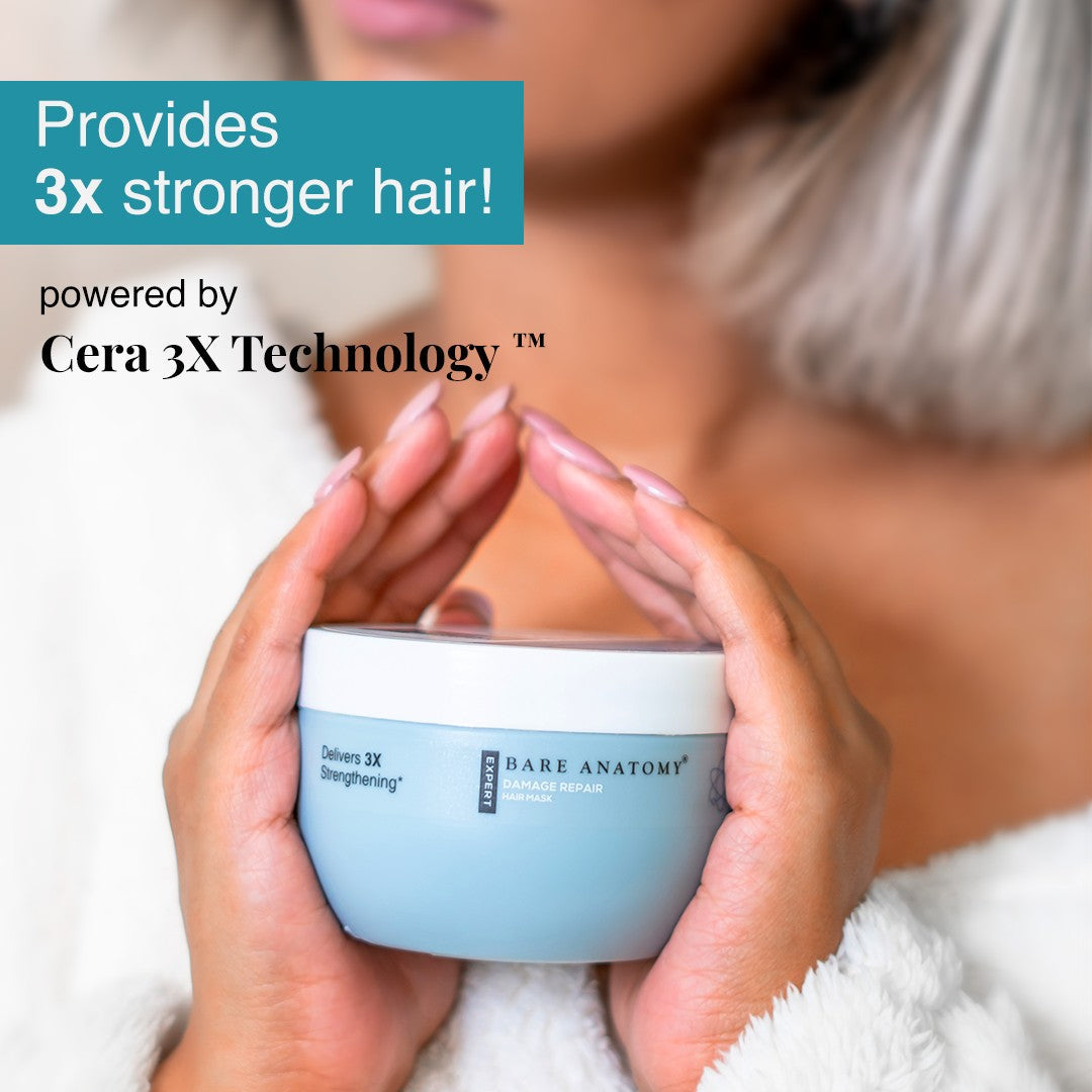 Damage Repair Hair Mask With Ceramide A2 & Coconut Milk Protein - 250 gm | Pack of 3