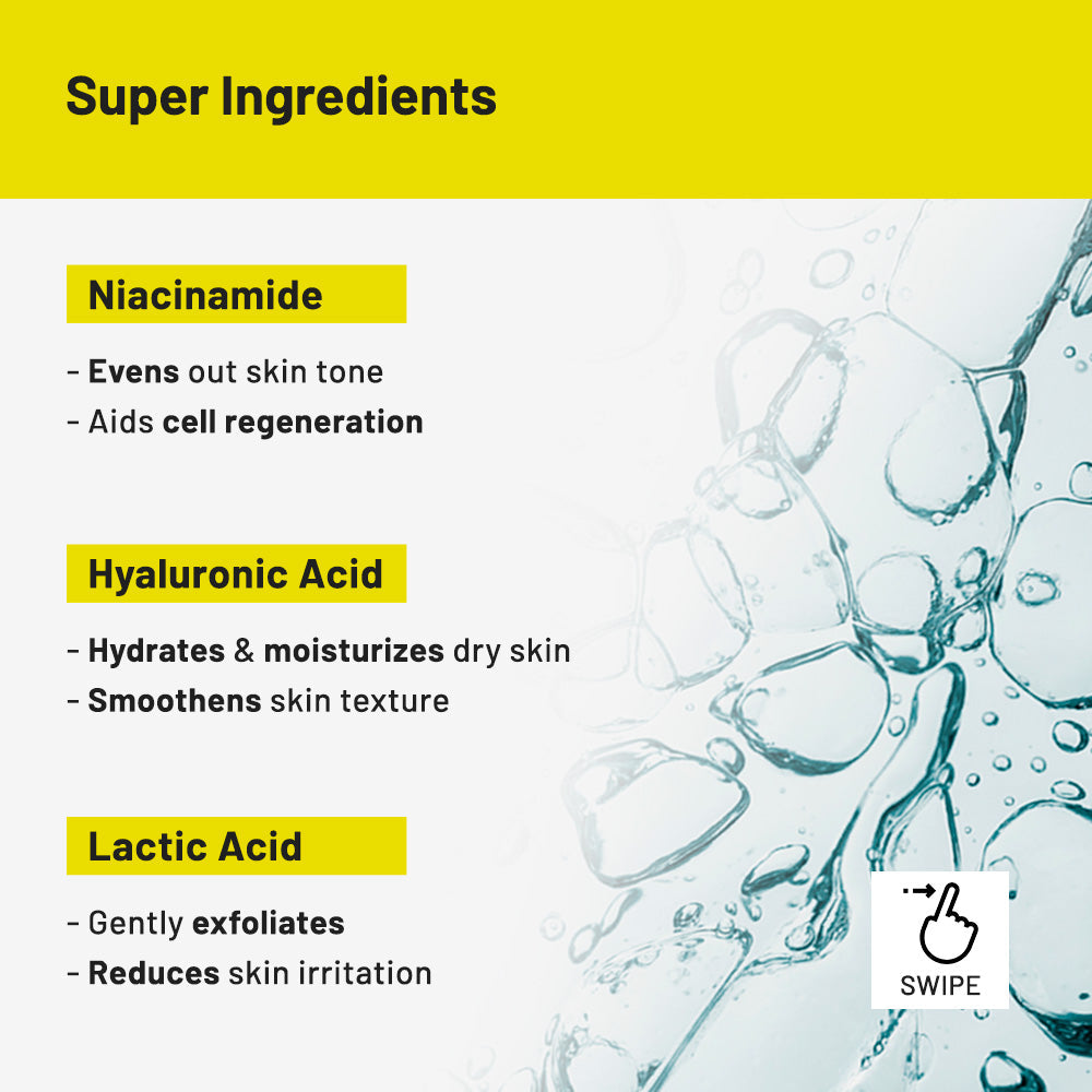The Feel-Good Body Combo | Exfoliating Body Wash - 236 ml & Neck Knee Elbow Brightening Roll On - 40 ml