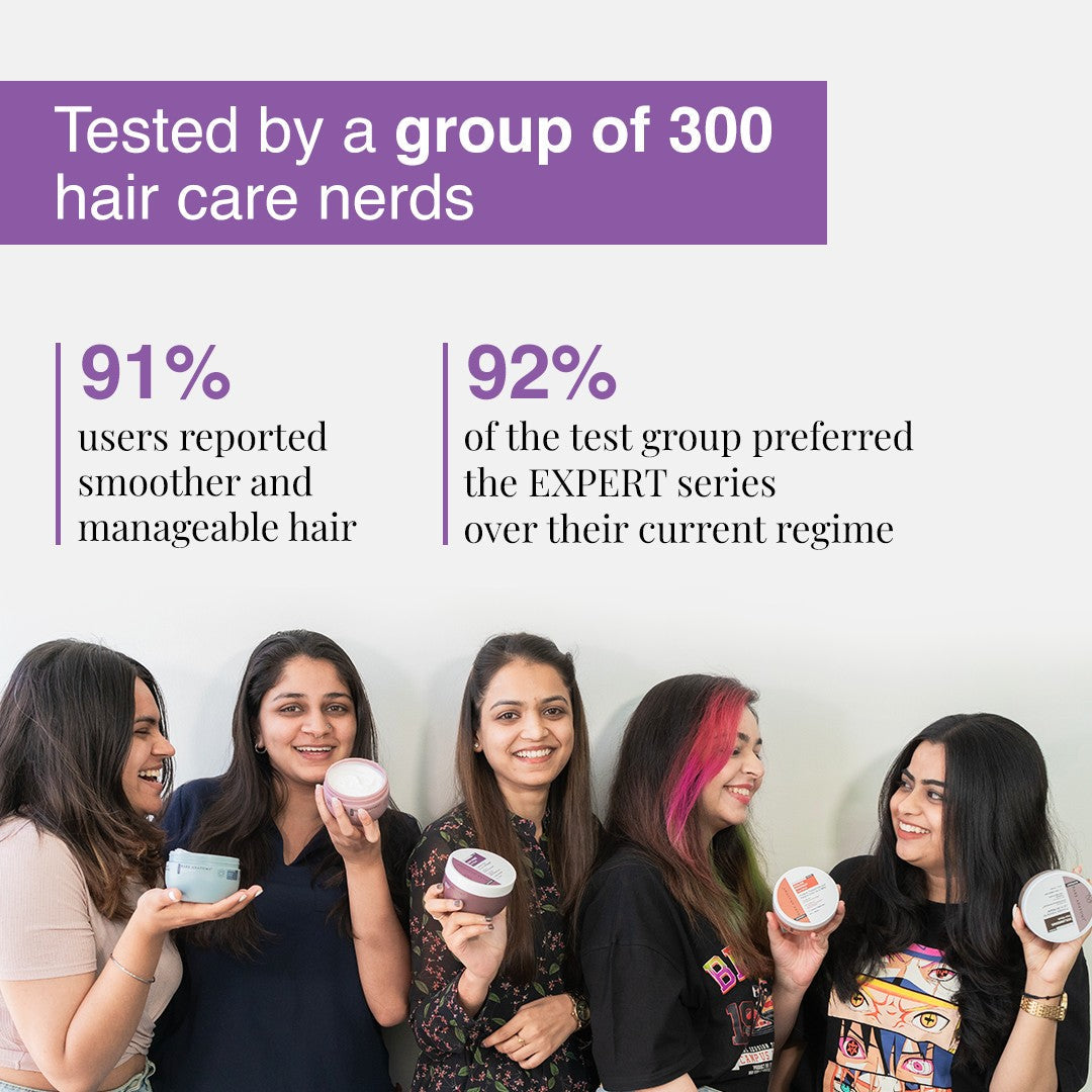 Ultra Smoothing Hair Mask With Shea Butter & Niacinamide- 250 gm | Pack of 2
