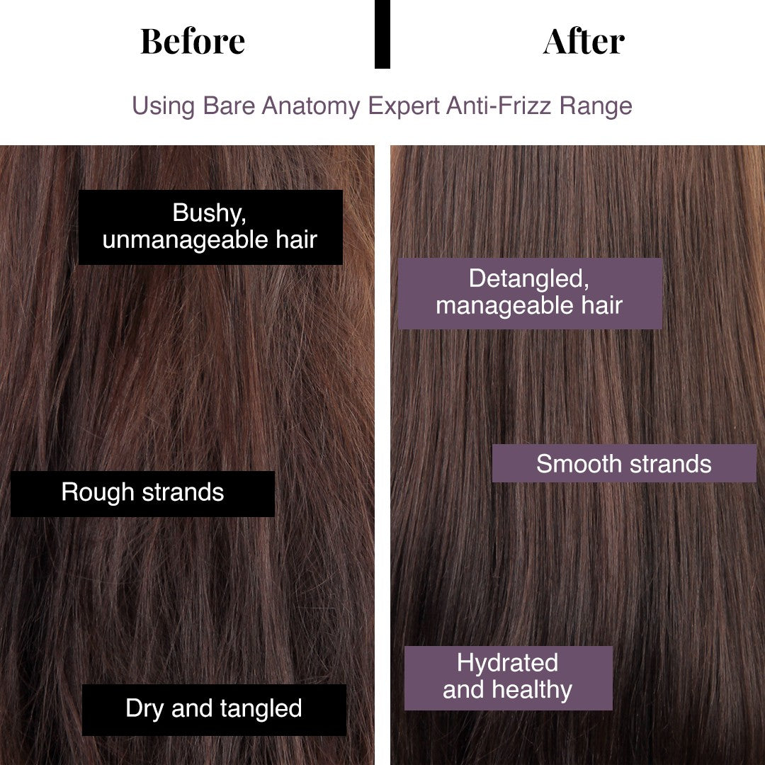 Anti-Frizz Shampoo With Rice Protein & Hyaluronic Acid - 250 ml
