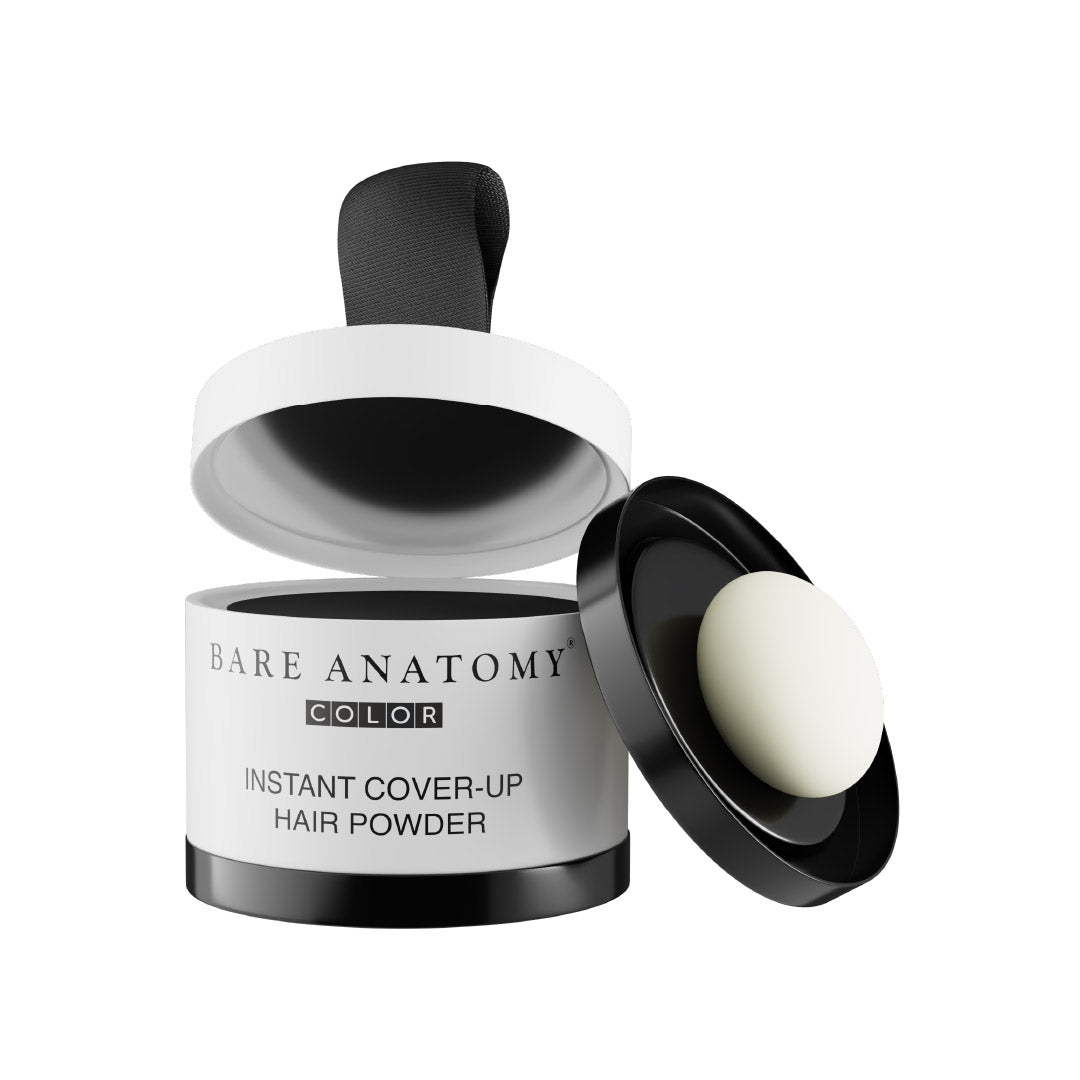 Instant Hair Cover-Up Powder Black Color - 4 g