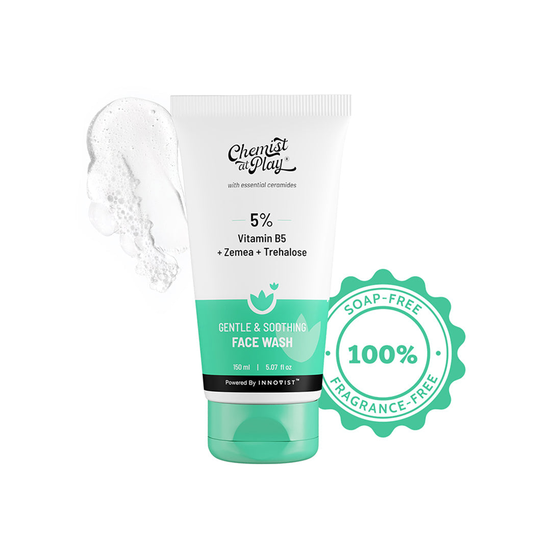 Gentle & Soothing Face Wash with Vitamin E & Zemea - 150 ml