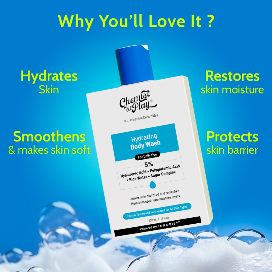 Hydrating Body Wash with Hyaluronic Acid & Coconut Oil - 236 mlHydrating Body Wash with Hyaluronic Acid & Coconut Oil - 236 ml | Pack of 2