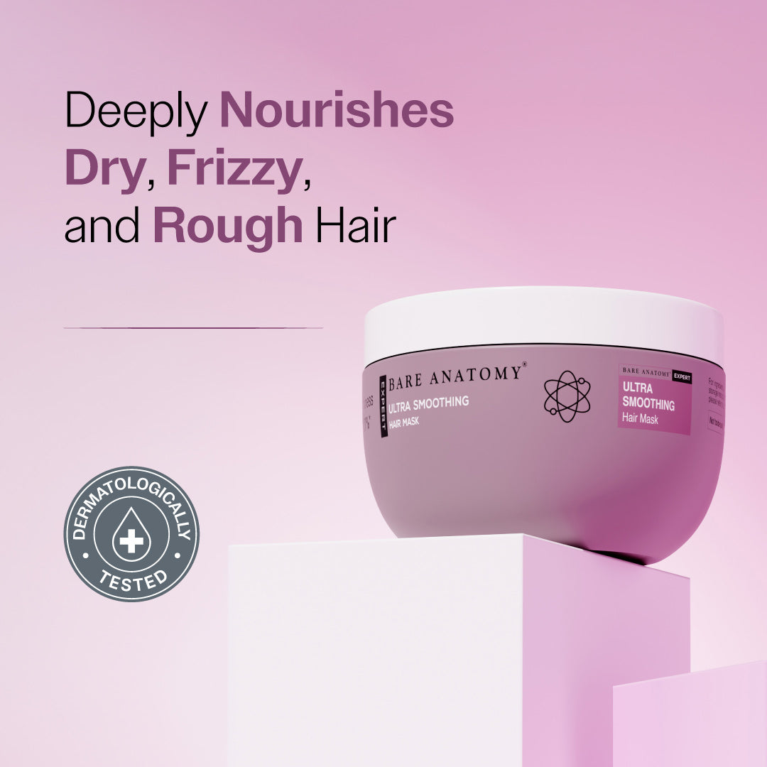 Ultra Smoothing Hair Mask With Shea Butter & Niacinamide- 250 gm