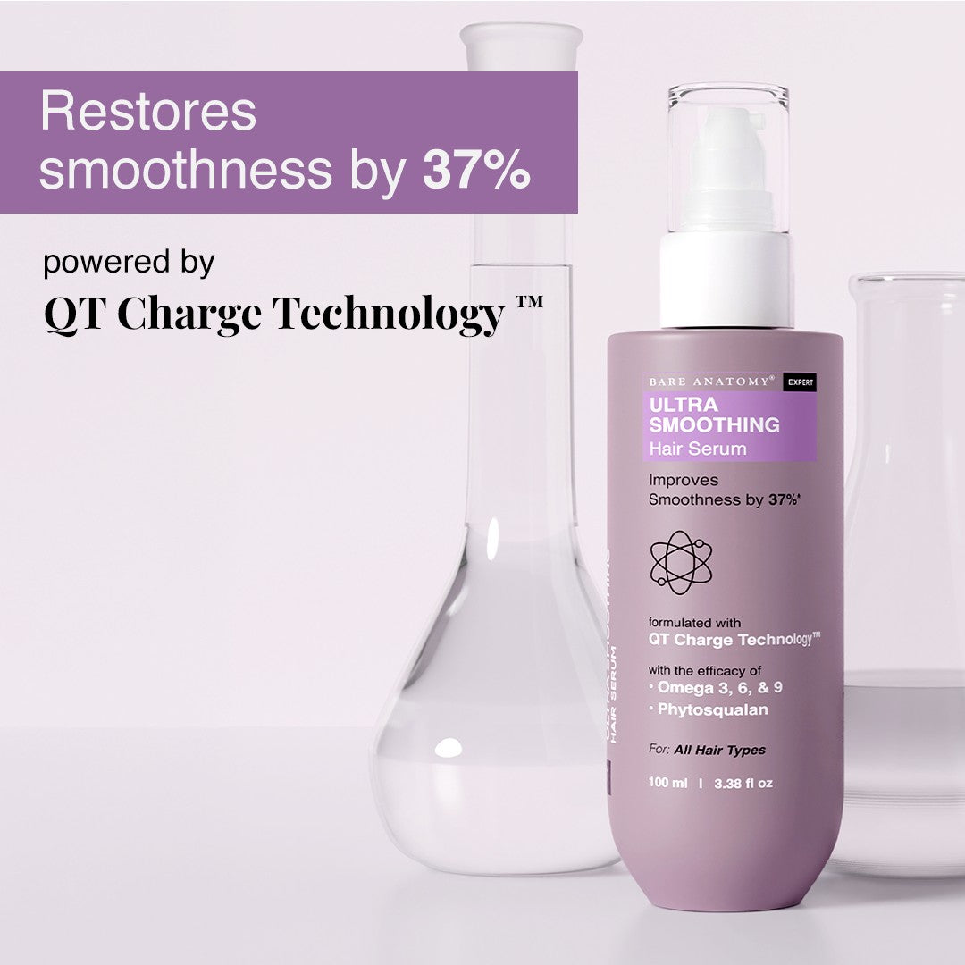 Ultra Smoothing Hair Serum With Vitamin E & Omega 3, 6 & 9 - 100 ml