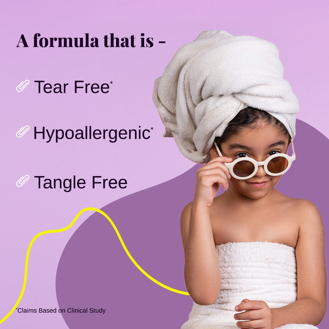 Gentle Cleansing Kids Shampoo With Almond Oil & Coconut Milk Protein- 750 ml