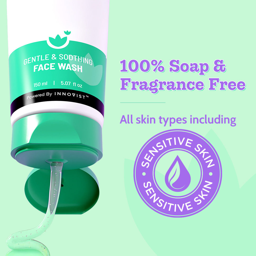 Gentle & Soothing Face Wash with Vitamin E & Zemea - 150 ml