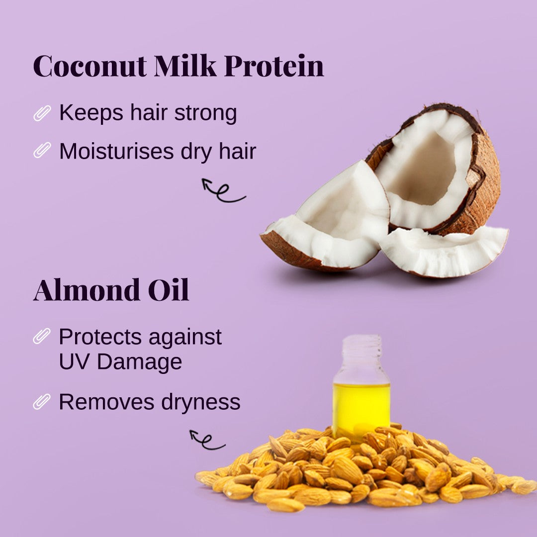 Gentle Cleansing Kids Shampoo With Almond Oil & Coconut Milk Protein- 750 ml