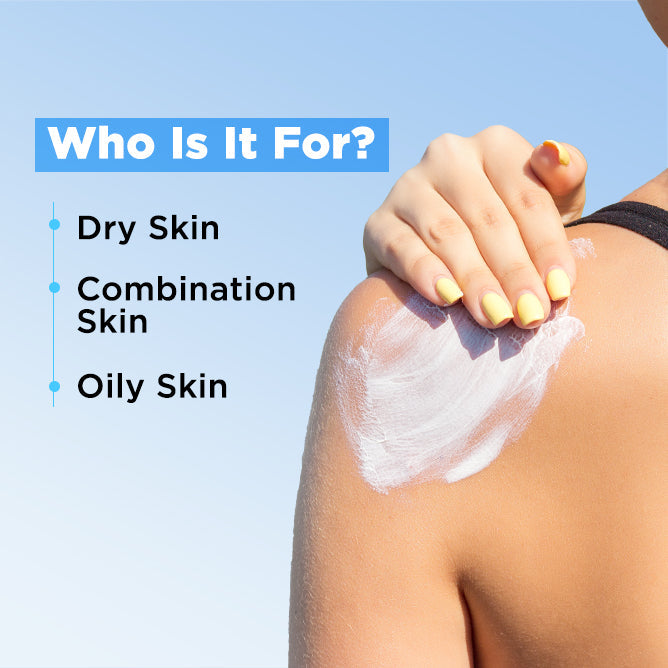 5% Niacinamide Sunscreen Body Lotion| SPF 50+ PA++++ - 200 ml