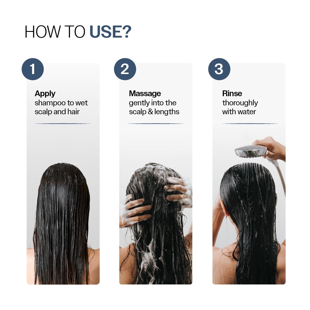 Anti-Hair Fall Shampoo With Adenosine & Peptides for Hair Fall Control - 100 ml | Pack of 2