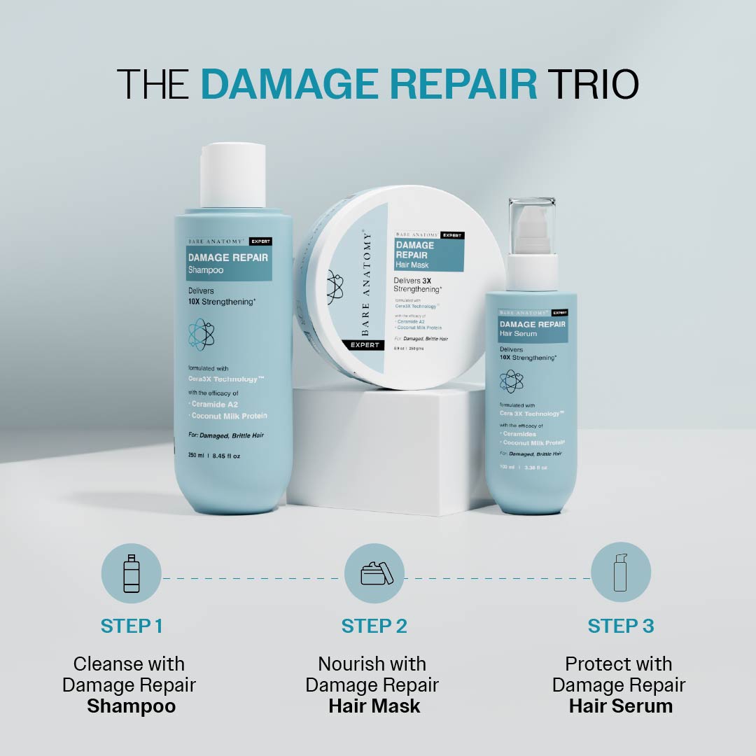 Damage Repair Hair Mask With Ceramide A2 & Coconut Milk Protein - 250 gm