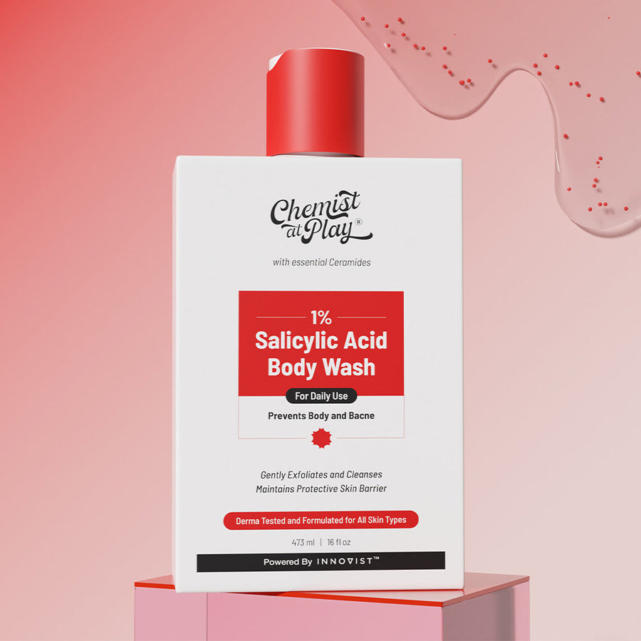 1% Salicylic Acid Body Wash for Body Acne - 473 ml