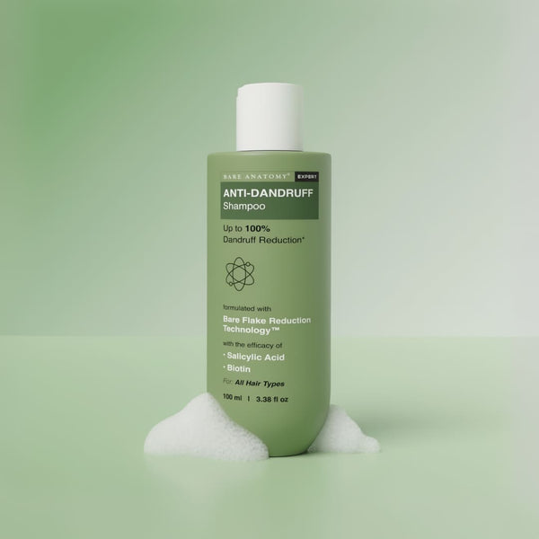 Anti Dandruff Shampoo With Salicylic Acid, Piroctone Olamine & Biotin - 100 ml