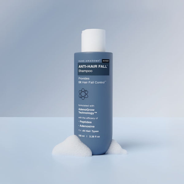 Anti-Hair Fall Shampoo With Adenosine & Peptides for Hair Fall Control- 100 ml