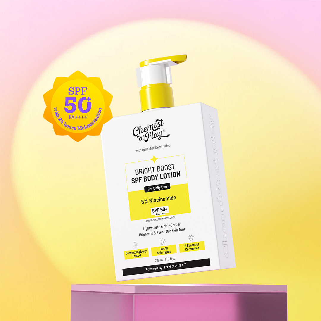 Bright Boost SPF Body Lotion with Niacinamide & SPF 50+ | 236 ml | Pack of 2