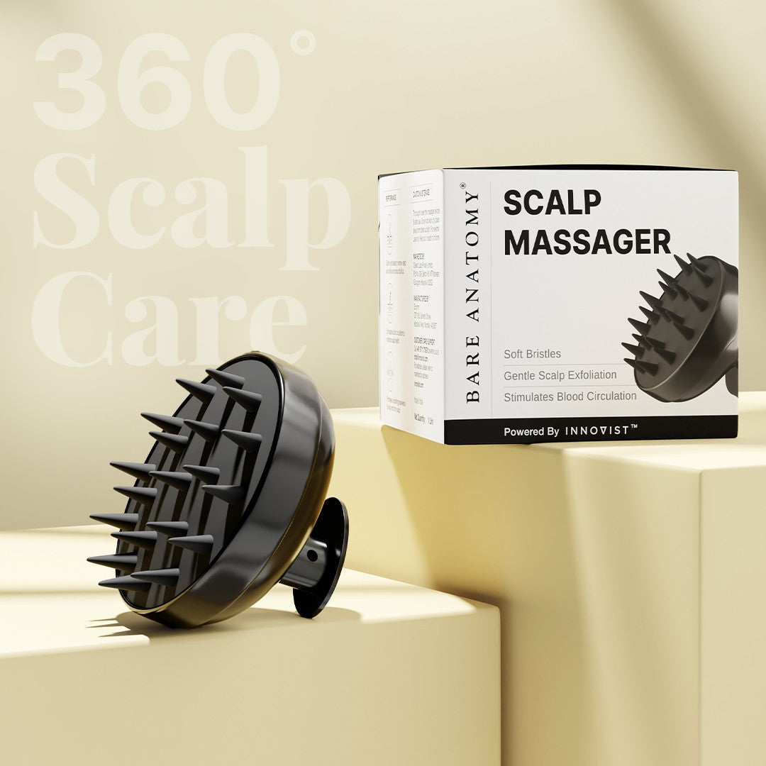Scalp Massager For Hair Growth, Scalp Exfoliation & Deep Cleansing | Pack of 3