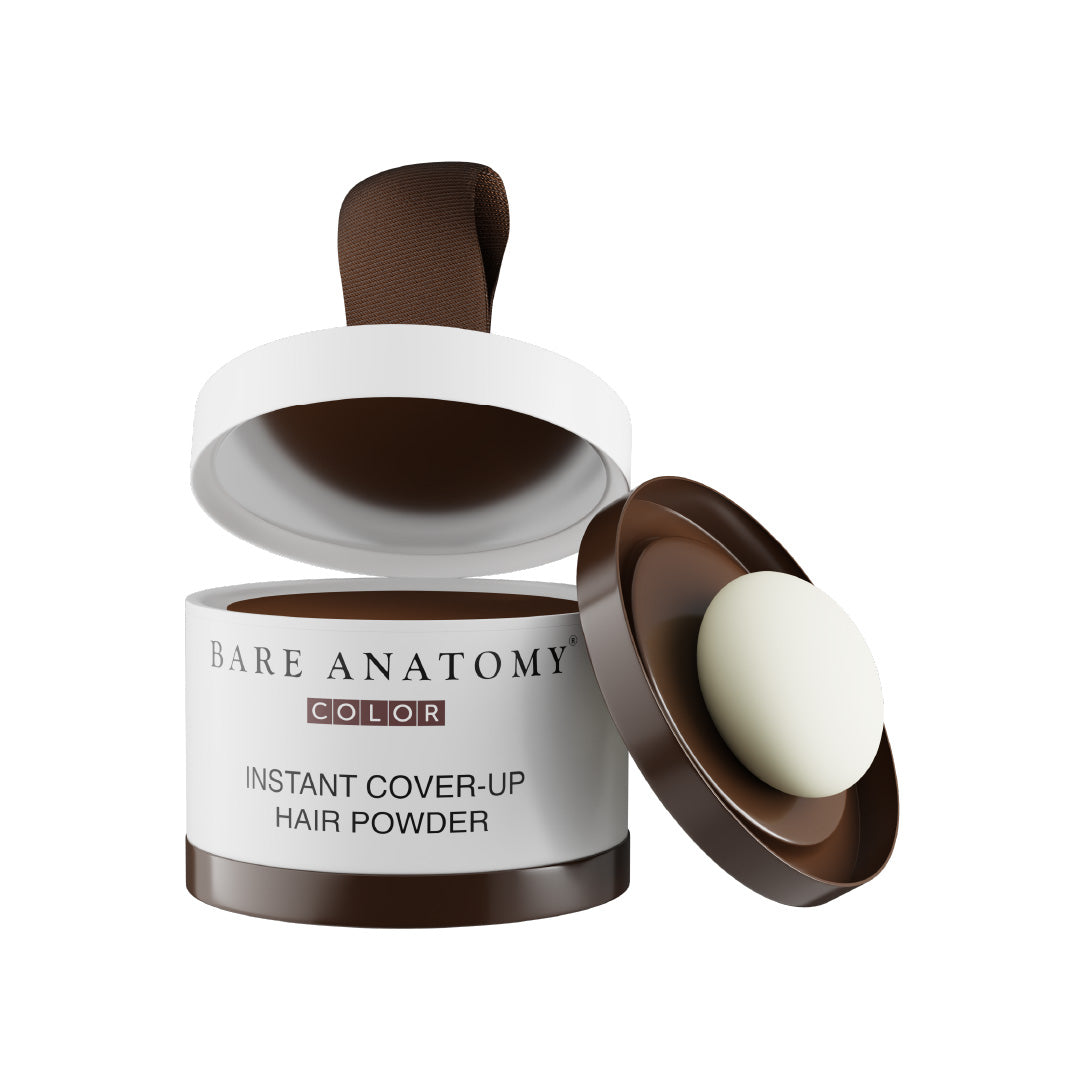 Instant Hair Cover-Up Powder Brown Color - 4 gm