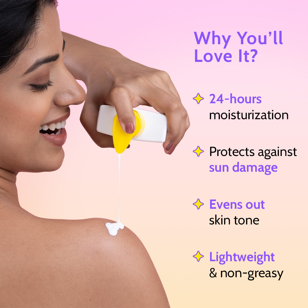 Bright Boost SPF Body Lotion with Niacinamide & SPF 50+ PA++++ | 236 ml