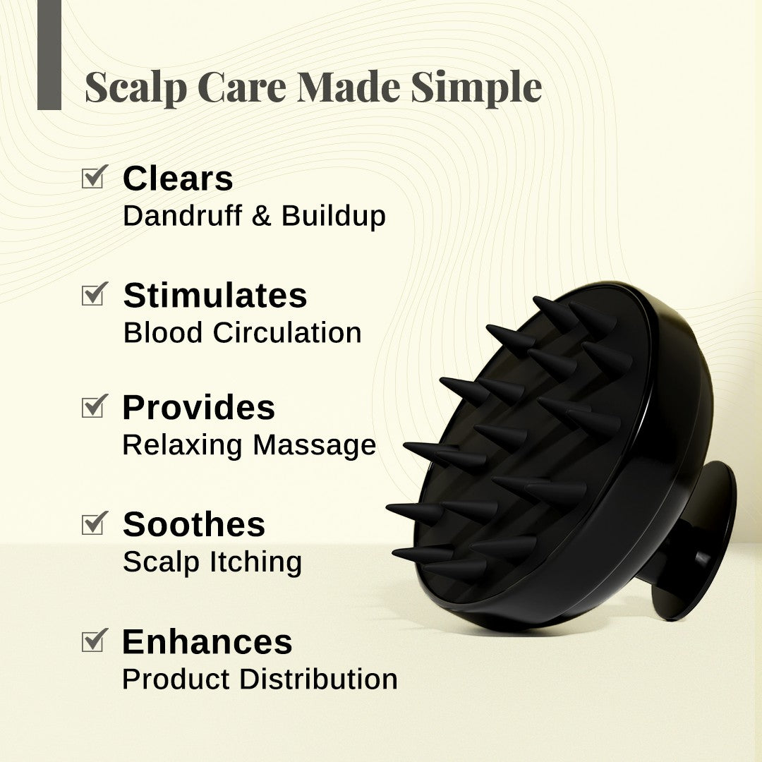 Scalp Massager For Hair Growth, Scalp Exfoliation & Deep Cleansing | Pack of 3