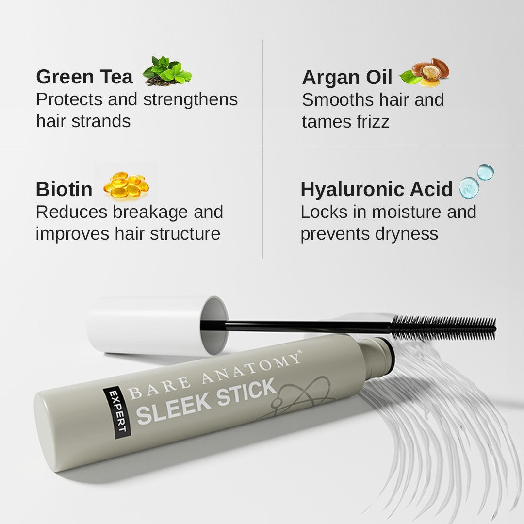 Hair Finishing Stick With Green Tea, Argan Oil & Biotin - 10 ml