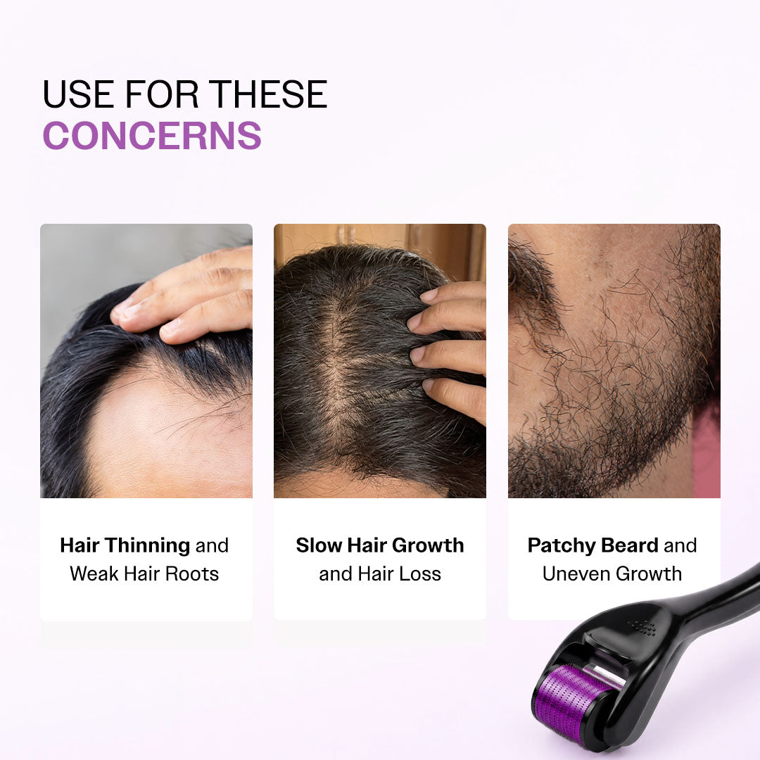 Derma Roller 0.5mm For Hair Growth and Density