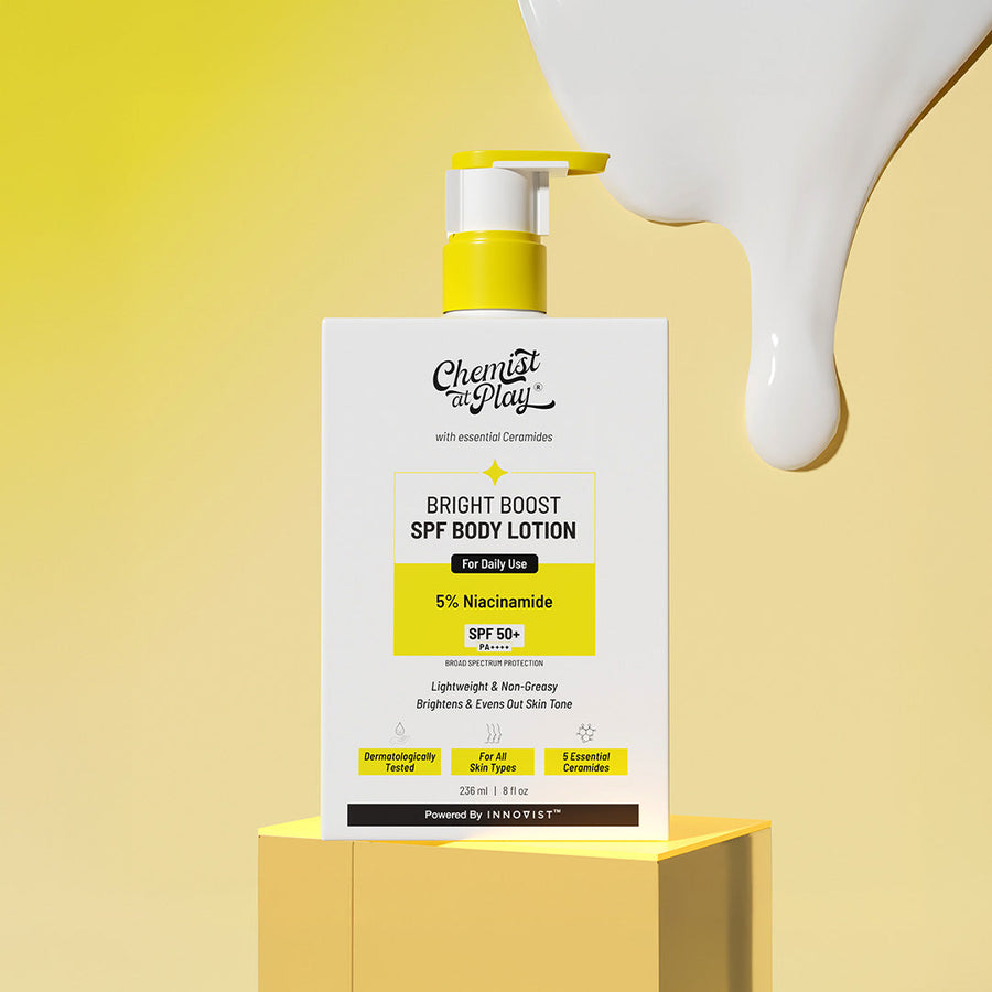 Bright Boost SPF Body Lotion with Niacinamide & SPF 50+ PA++++ | 236 ml