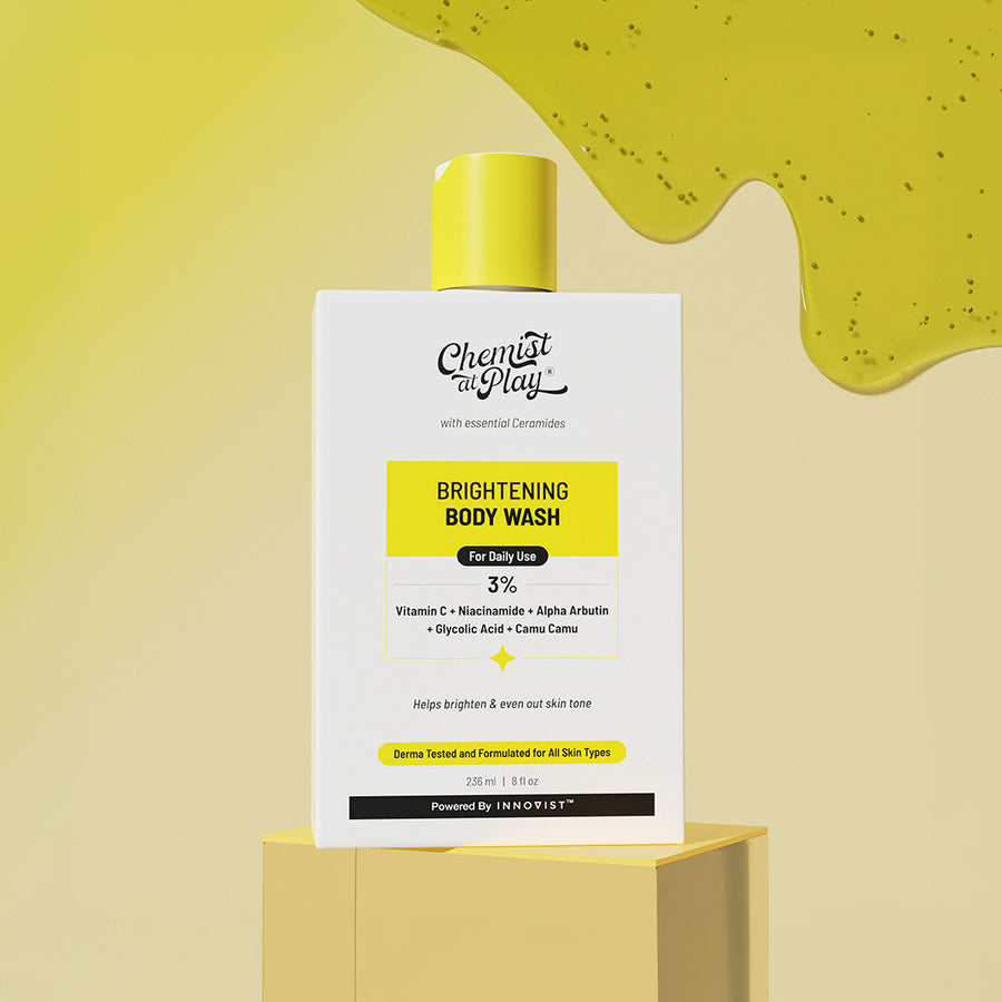 Brightening Body Wash With Vitamin C for Bright & Glowing Skin - 236 ml