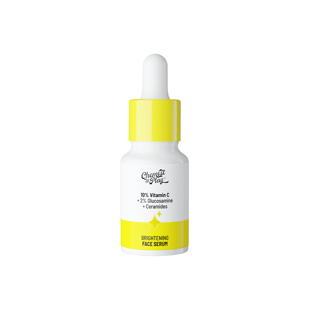 10% Vitamin C Serum with 2% Glucosamine for Glowing Skin - 10 ml | Pack of 2