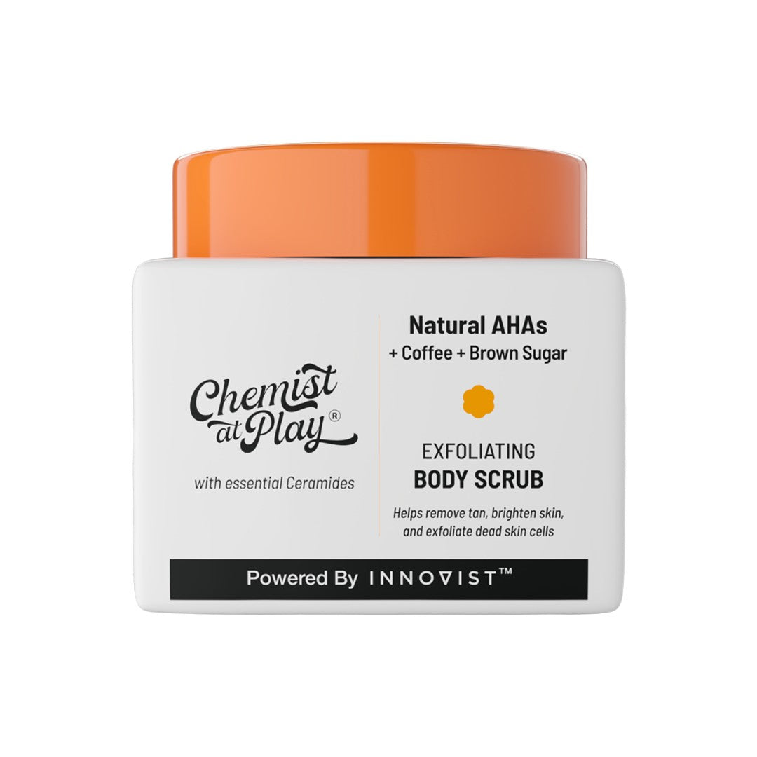Exfoliating Body Scrub with Coffee & Brown Sugar - 75 g | Pack of 3