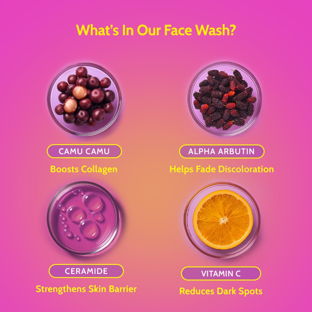 Vitamin C Face Care Combo | Brightening Boost Face Wash & 10% Vitamin C Face Serum