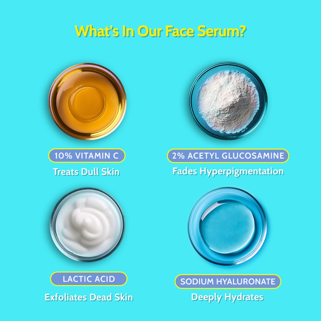 Vitamin C Face Care Combo | Brightening Boost Face Wash & 10% Vitamin C Face Serum
