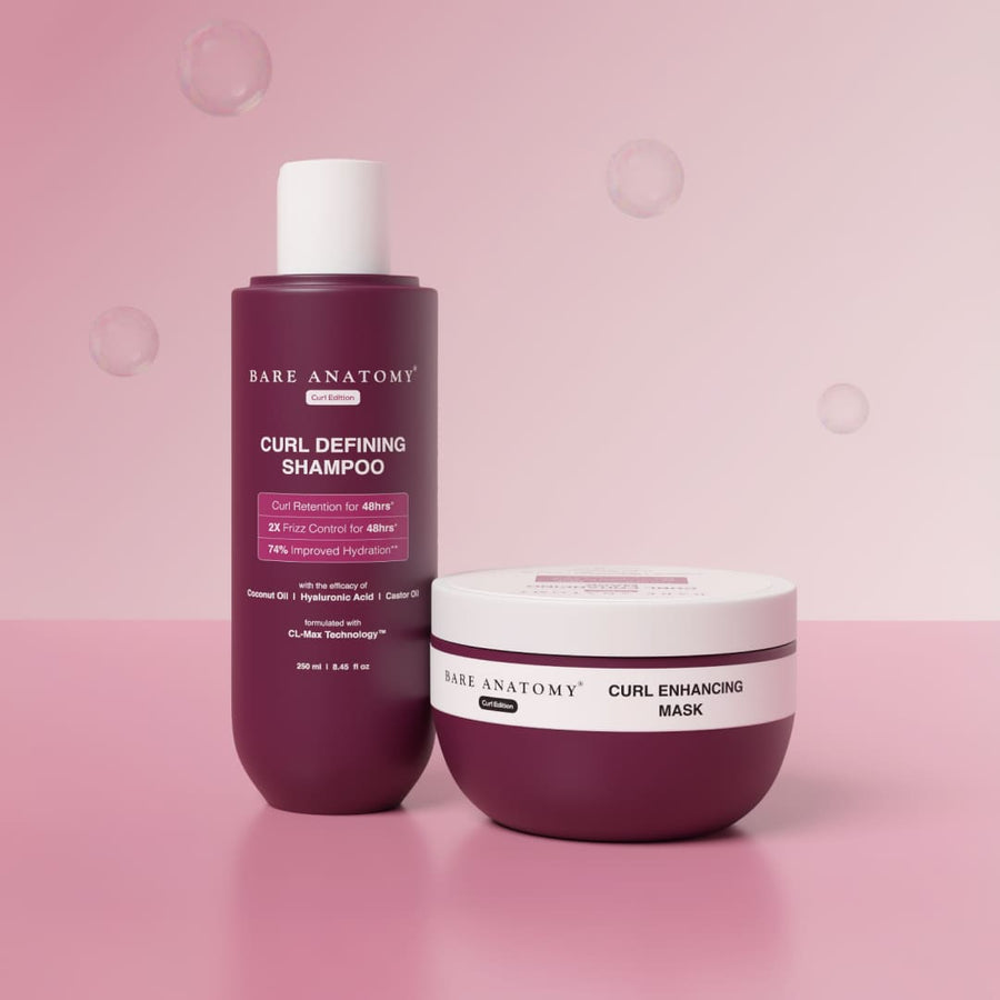 Curl Care Duo | Curl Defining Shampoo 250 ml & Curl Enhancing 250 gm