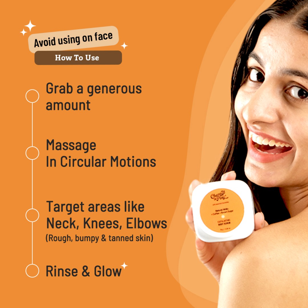 Oh-so-smooth Trio | Exfoliating Body Scrub - 75 gm & Body Wash - 236 ml | AHA Body Lotion - 236 ml