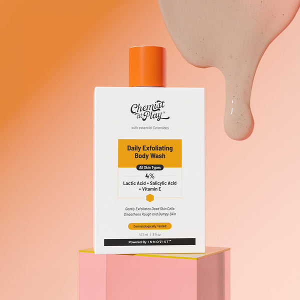 Exfoliating Body Wash with 1% Salicylic Acid & 2% Lactic Acid - 473 ml