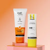 Gentle Exfoliating Face Wash - 100ml & 3% Niacinamide Featherlight Fluid Sunscreen Combo - 45ml