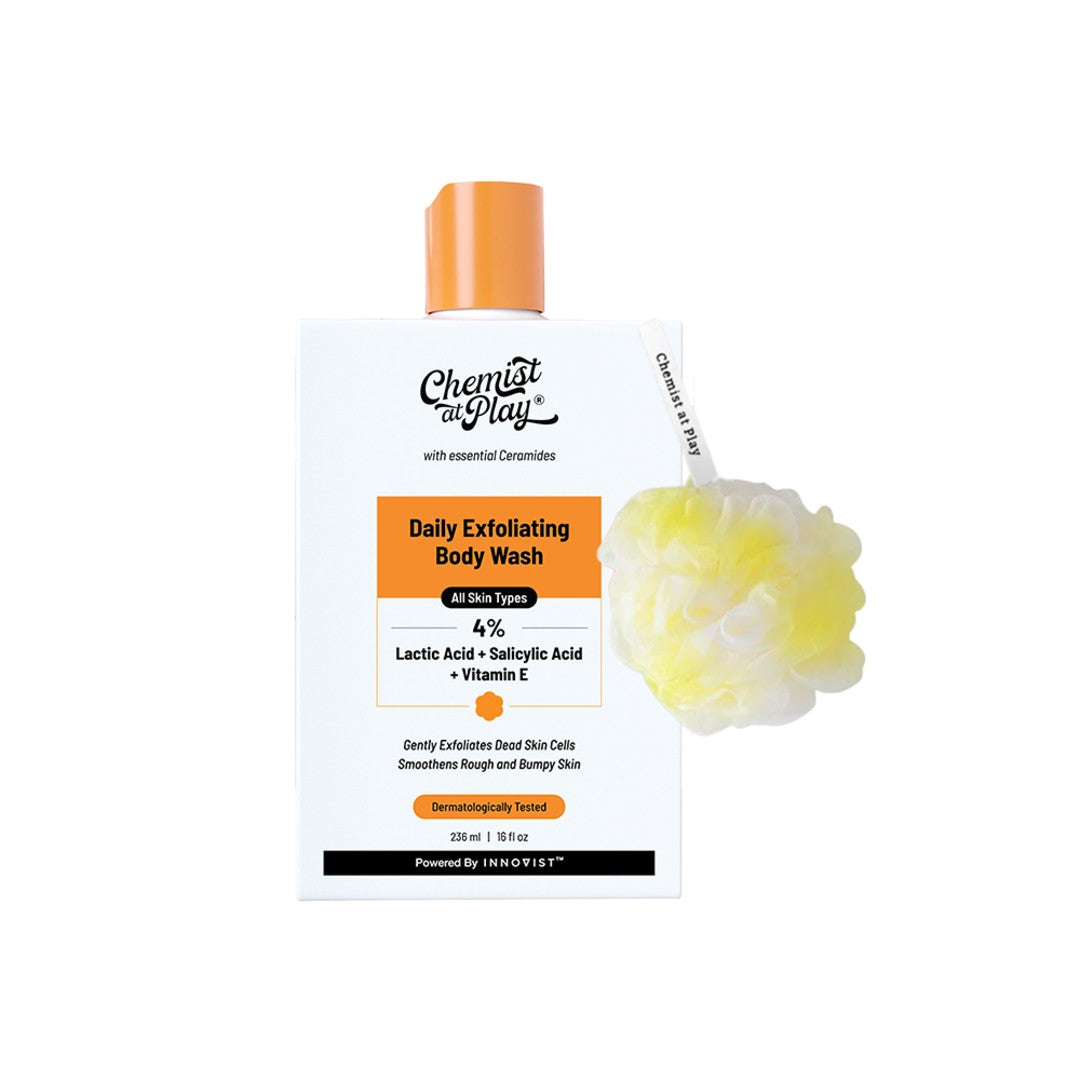 Exfoliating Body Wash with 1% Salicylic Acid & 2% Lactic Acid - 236 ml
