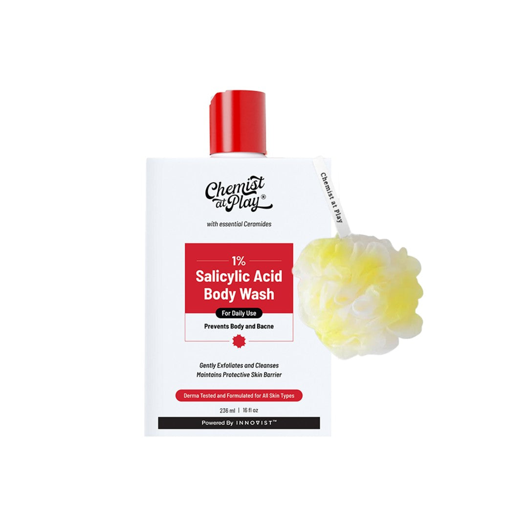 1% Salicylic Acid Body Wash for Body Acne - 236 ml