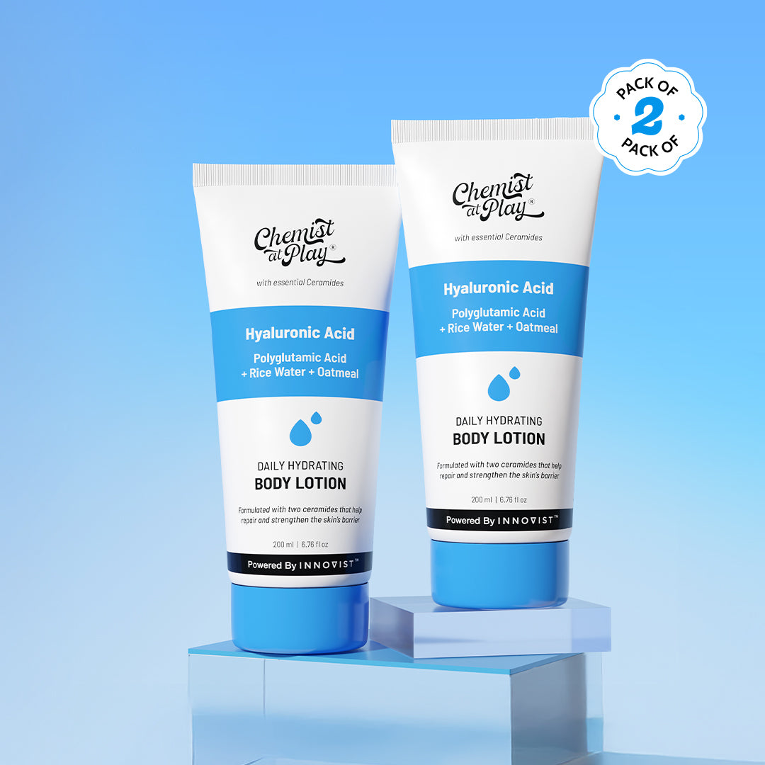 Daily Hydrating Body Lotion with Hyaluronic Acid - 200 ml | Pack of 2