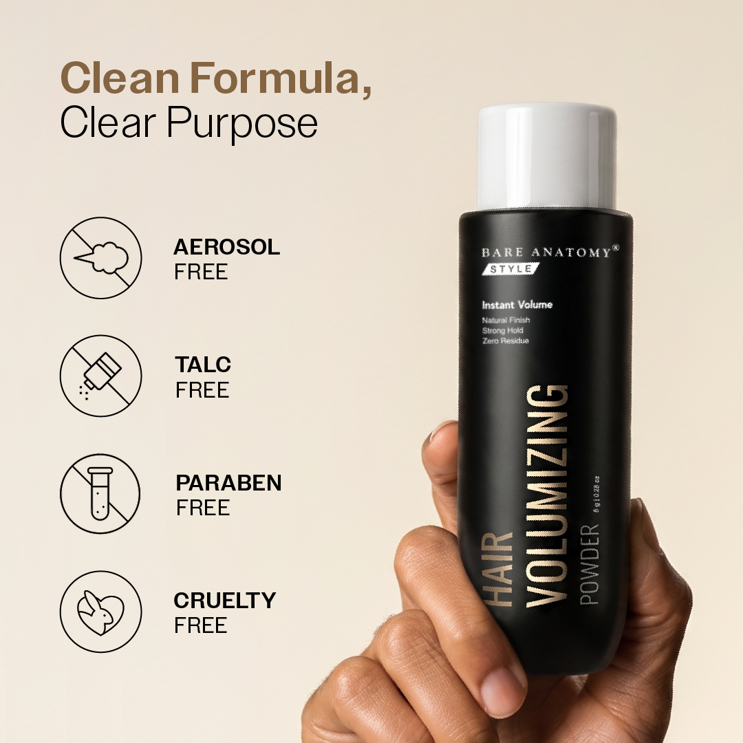Hair Volumizing Powder With Rice Protein & Hydrolyzed Keratin- 8gm
