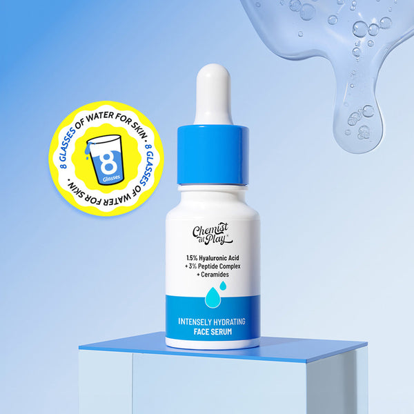 1.5% Hyaluronic Acid Intensely Hydrating Face Serum with Ceramides - 10 ml