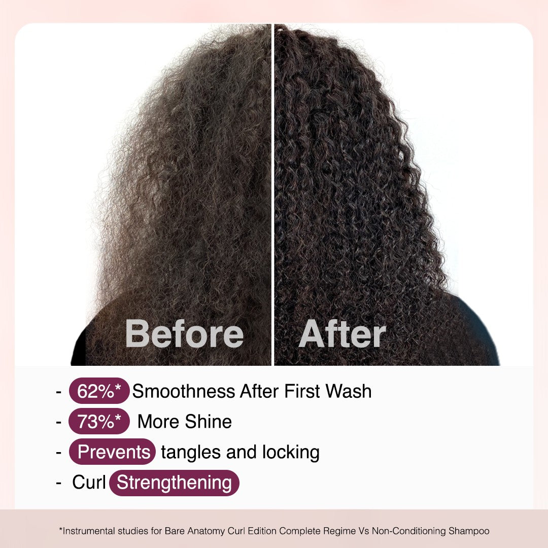 Curl Defining Shampoo With Hyaluronic Acid, Coconut Oil & Castor Oil - 250 ml