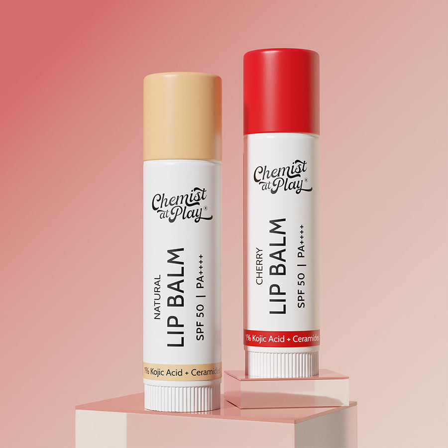 The Lip Duo | Cherry & Natural - 4.5 gm Each