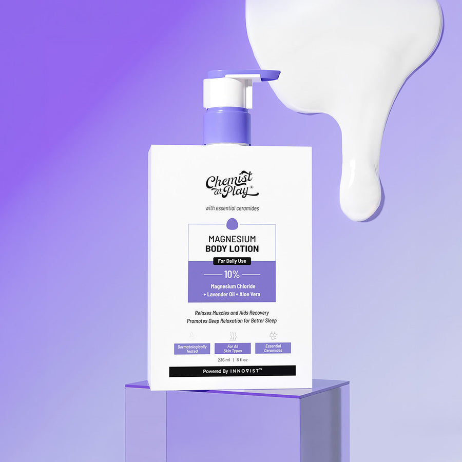 10% Magnesium Body Lotion with Lavender Oil & Aloe Vera - 236 ml
