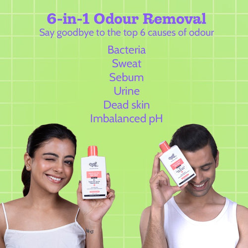 2% Mandelic Acid Odour Control Body Wash for Long Lasting Freshness - 236 ml | Pack of 3