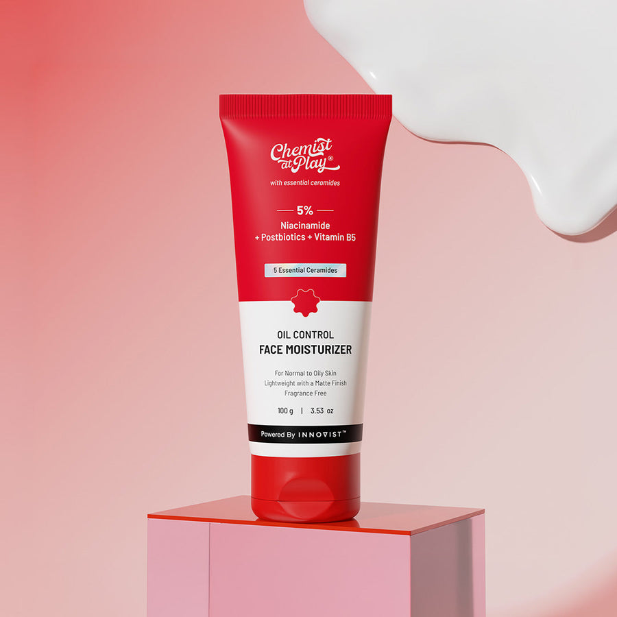 Oil Control Face Moisturizer with Niacinamide & Vitamin B5 - 100 gm
