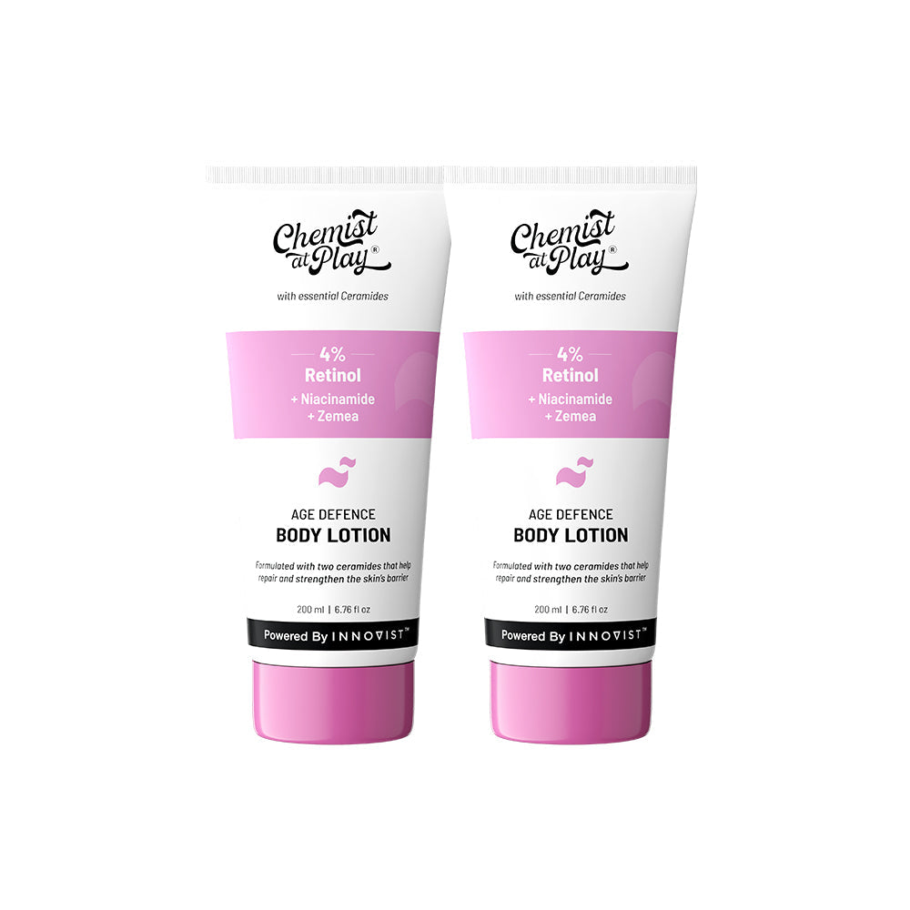 4% Retinol Body Lotion for Anti-Aging & Firm Skin - 200 ml | Pack of 2