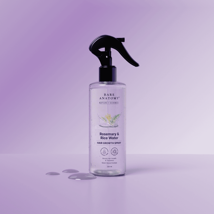 Rosemary & Rice Water | Hair Growth Spray - 200 ml