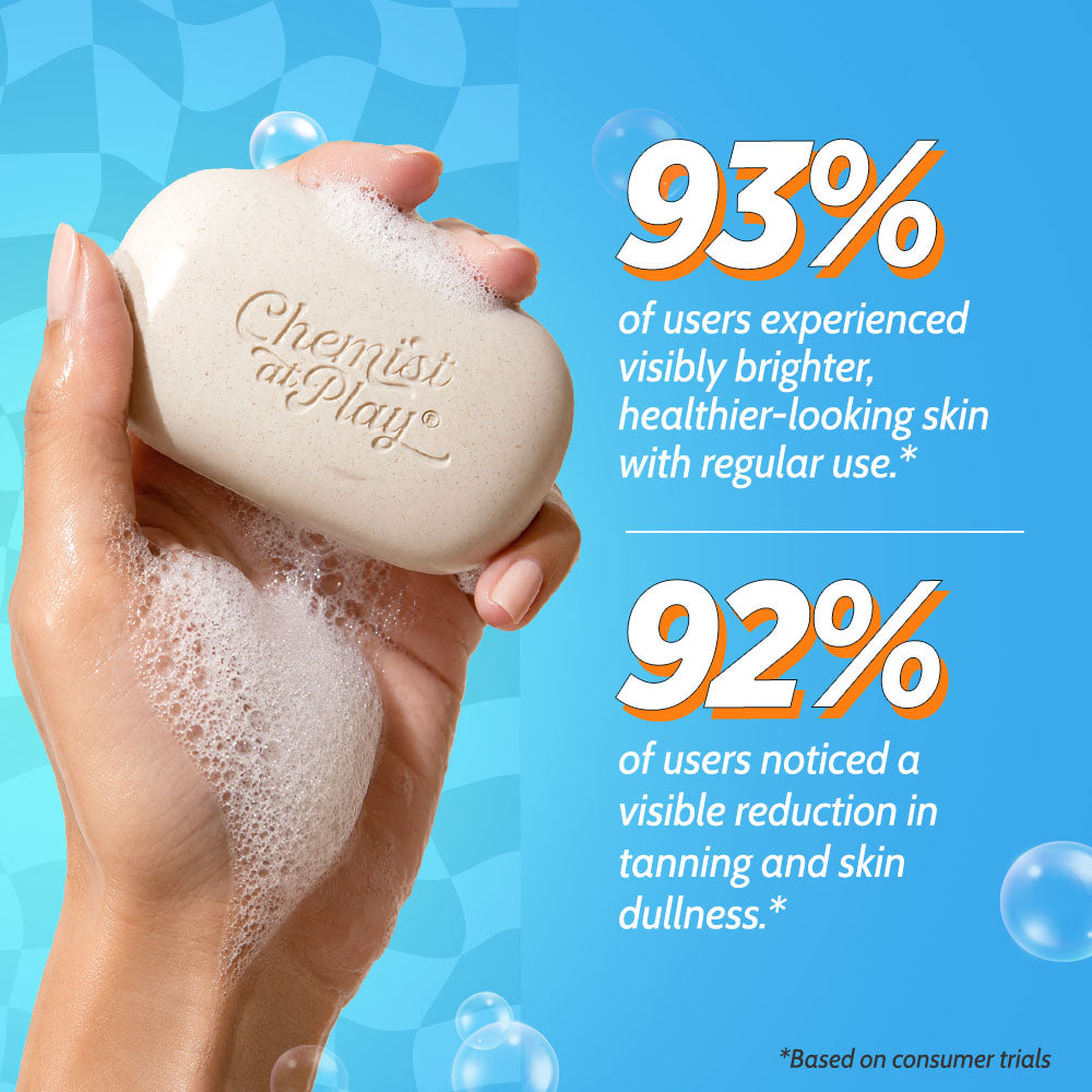 Daily Exfoliating Bathing Bar with 1.5% AHAs, Walnut & Rice - 100 gm